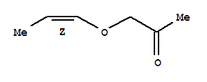 (z)-(9ci)-1-(1-丙烯基氧基)-2-丙酮结构式_79032-99-8结构式