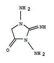 (9ci)-1,3-二氨基-2-亚氨基-4-咪唑啉酮结构式_790640-83-4结构式