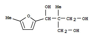 (9ci)-2-(羟基甲基)-2-甲基-1-(5-甲基-2-呋喃)-1,3-丙二醇结构式_790665-26-8结构式