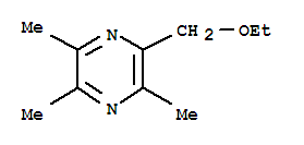 (9CI)-(乙氧基甲基)三甲基-吡嗪结构式_79074-44-5结构式