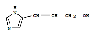(9ci)-3-(1H-咪唑-4-基)-2-丙烯-1-醇结构式_791043-48-6结构式
