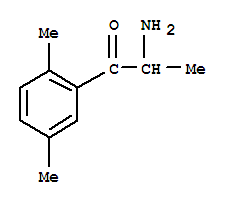  2-氨基-1-(2,5-二甲基苯基)-1-丙酮结构式_791545-90-9结构式