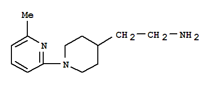 (9ci)-1-(6-甲基-2-吡啶)-4-哌啶乙胺结构式_791584-45-7结构式