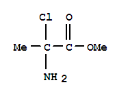 (9ci)-2-氯-丙氨酸甲酯结构式_791729-81-2结构式