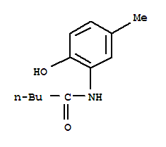 (9ci)-n-(2-羟基-5-甲基苯基)-戊酰胺结构式_791840-72-7结构式
