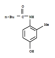 (9ci)-n-(4-羟基-2-甲基苯基)-戊酰胺结构式_791840-73-8结构式