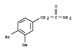 (5ci)-2-[4-溴-间甲苯]-乙酰胺结构式_792917-14-7结构式