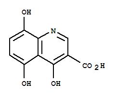 (9ci)-4,5,8-三羟基-3-喹啉羧酸结构式_79364-27-5结构式