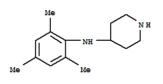 (9ci)-n-(2,4,6-三甲基苯基)-4-哌啶胺结构式_793674-96-1结构式