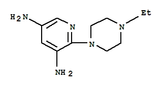 3,5-Pyridinediamine,2-(4-ethyl-1-piperazinyl)-(9ci) Structure,794471-59-3Structure