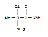 (9ci)-2-氯-丙氨酸乙酯结构式_79473-99-7结构式
