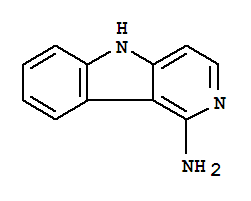 1-氨基-g-咔啉结构式_79642-27-6结构式