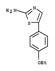 2-Thiazolamine,5-(4-ethoxyphenyl)-(9ci) Structure,797777-92-5Structure