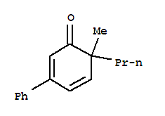 (9ci)-6-甲基-3-苯基-6-丙基-2,4-环己二烯-1-酮结构式_798553-76-1结构式