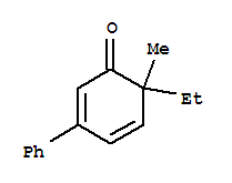 (9ci)-6-乙基-6-甲基-3-苯基-2,4-环己二烯-1-酮结构式_798553-81-8结构式