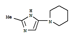 (9ci)-1-(2-甲基-1H-咪唑-4-基)-哌啶结构式_799814-09-8结构式