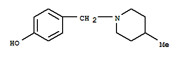 (8ci)-alpha-(4-甲基哌啶)-对甲酚结构式_801172-36-1结构式