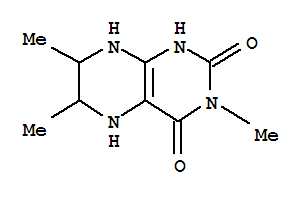 Lumazine, 5,6,7,8-tetrahydro-3,6,7-trimethyl-(8ci) Structure,801214-38-0Structure