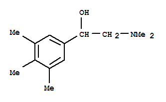 (8ci)-alpha-[(二甲基氨基)甲基]-3,4,5-三甲基-苄醇结构式_802014-23-9结构式