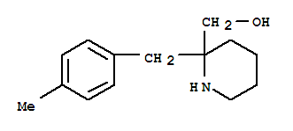 (8ci)-2-(p-甲基苄基)-2-哌啶甲醇结构式_802029-64-7结构式