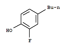 4-丁基-2-氟-苯酚结构式_80222-26-0结构式