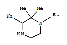 (8ci)-1-乙基-2,2-二甲基-3-苯基-哌嗪结构式_802254-39-3结构式