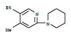 Piperidine,1-(5-ethyl-4-methyl-2-pyridyl)-(8ci) Structure,802266-26-8Structure