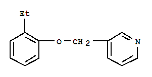 (8CI)-3-[(o-乙基苯氧基)甲基]-吡啶结构式_802318-63-4结构式