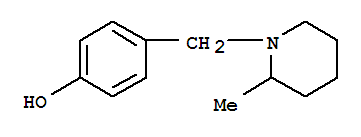 (8ci)-alpha-(2-甲基哌啶)-对甲酚结构式_802856-71-9结构式