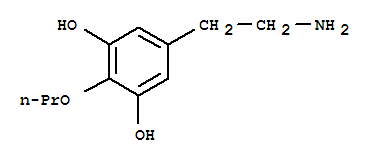 Resorcinol, 5-(2-aminoethyl)-2-propoxy-(8ci) Structure,802862-53-9Structure