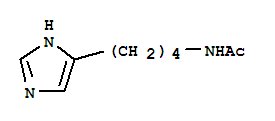 (8ci)-n-(4-咪唑-4-基丁基)-乙酰胺结构式_802900-03-4结构式