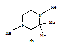 (8ci)-1,2,2,4-四甲基-3-苯基-哌嗪结构式_803603-30-7结构式