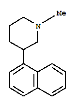 (8CI)-1-甲基-3-(1-萘)-哌啶结构式_803616-22-0结构式