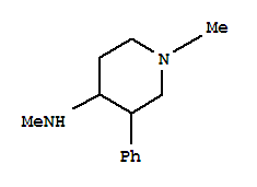 (9ci)-n,1-二甲基-3-苯基-4-哌啶胺结构式_803636-54-6结构式