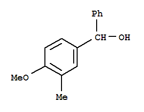 (9ci)-4-甲氧基-3-甲基-alpha-苯基-苯甲醇结构式_804499-51-2结构式