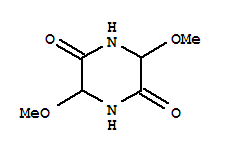 (9ci)-3,6-二甲氧基-2,5-哌嗪二酮结构式_80478-58-6结构式
