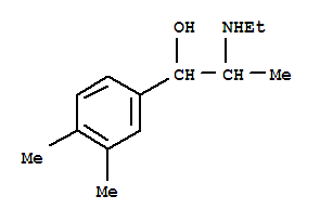 (9ci)-alpha-[1-(乙基氨基)乙基]-3,4-二甲基-苯甲醇结构式_805181-72-0结构式