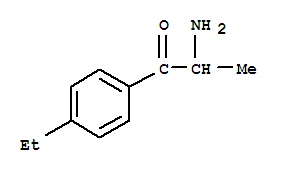  2-氨基-1-(4-乙基苯基)-1-丙酮结构式_805951-15-9结构式