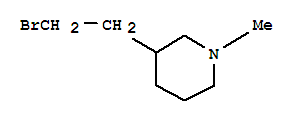 (9CI)-3-(2-溴乙基)-1-甲基-哌啶结构式_805953-74-6结构式