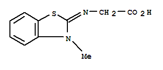 Glycine, n-(3-methyl-2(3h)-benzothiazolylidene)-(9ci) Structure,805984-56-9Structure