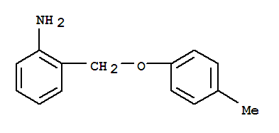 Benzenamine,2-[(4-methylphenoxy)methyl]-(9ci) Structure,806596-41-8Structure