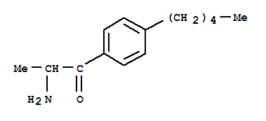 2-氨基-1-(4-戊基苯基)-1-丙酮结构式_806601-63-8结构式