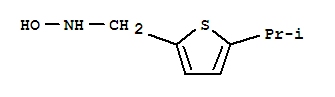 2-Thiophenemethanamine,n-hydroxy-5-(1-methylethyl)-(9ci) Structure,807261-93-4Structure
