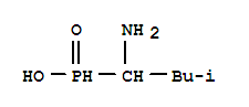 p-(1-氨基-3-甲基丁基)-次膦酸结构式_80744-65-6结构式