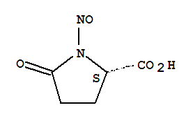 L-proline, 1-nitroso-5-oxo-(9ci) Structure,80754-96-7Structure