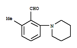 Benzaldehyde,2-methyl-6-(1-piperidinyl)-(9ci) Structure,808133-86-0Structure