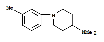 (4ci)-4-二甲基氨基-1-间甲苯-哌啶结构式_808758-49-8结构式
