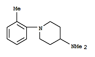 (4ci)-4-二甲基氨基-1-邻甲苯-哌啶结构式_808758-64-7结构式