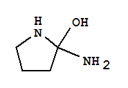 (9ci)-2-氨基-2-吡咯烷醇结构式_81027-58-9结构式