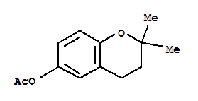 2,2-Dimethyl-3,4-dihydro-2h-chromen-6-yl acetate Structure,810669-54-6Structure